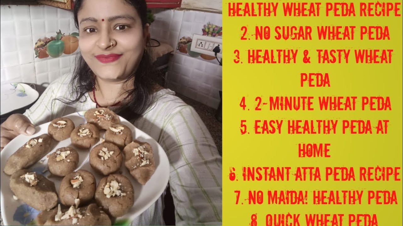 Soft & Delicious Wheat Flour Peda Recipe | Easy Homemade Atta Peda Instant Atta Peda Recipe 😋😋😋😋👌👌👌👌