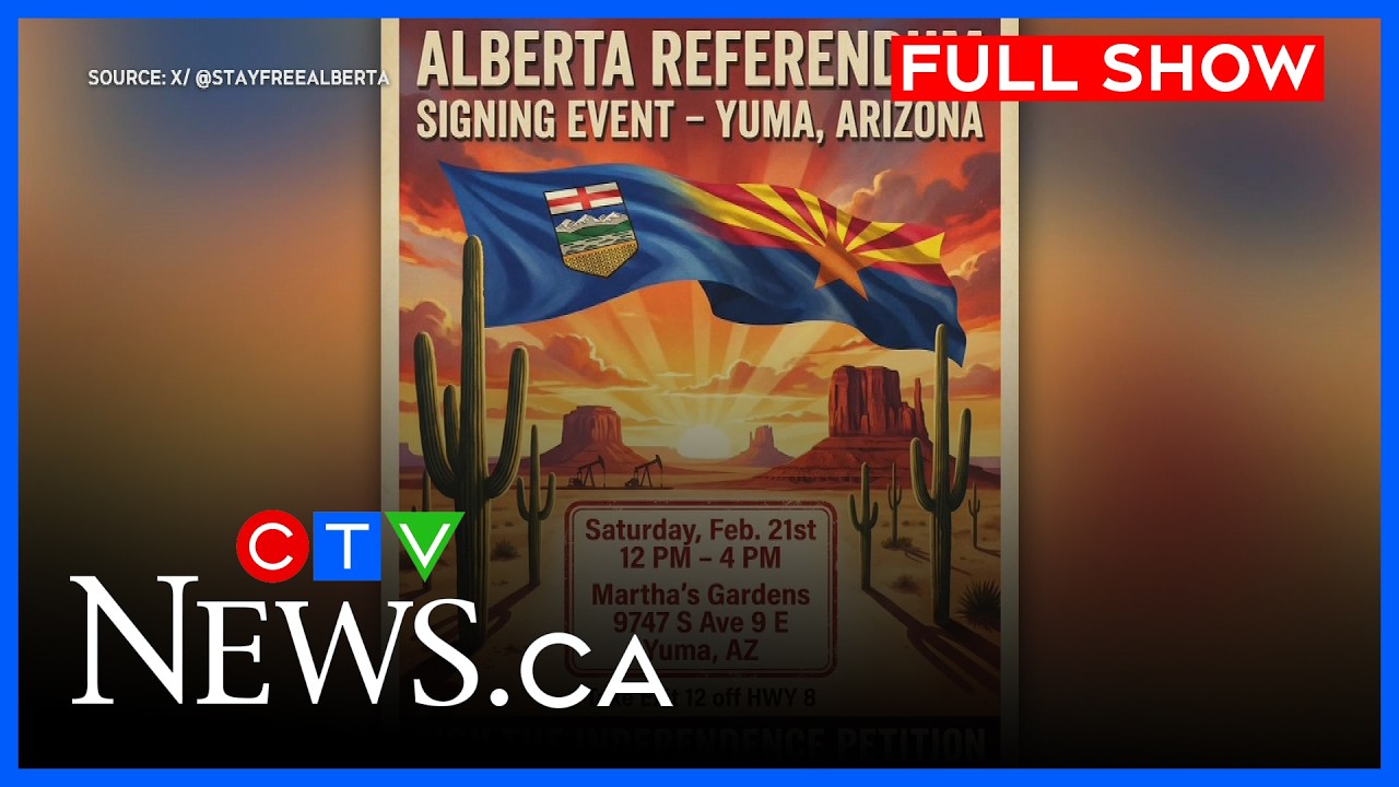 Separatists collect signatures south of the border | Alberta Primetime for Feb. 19, 2026