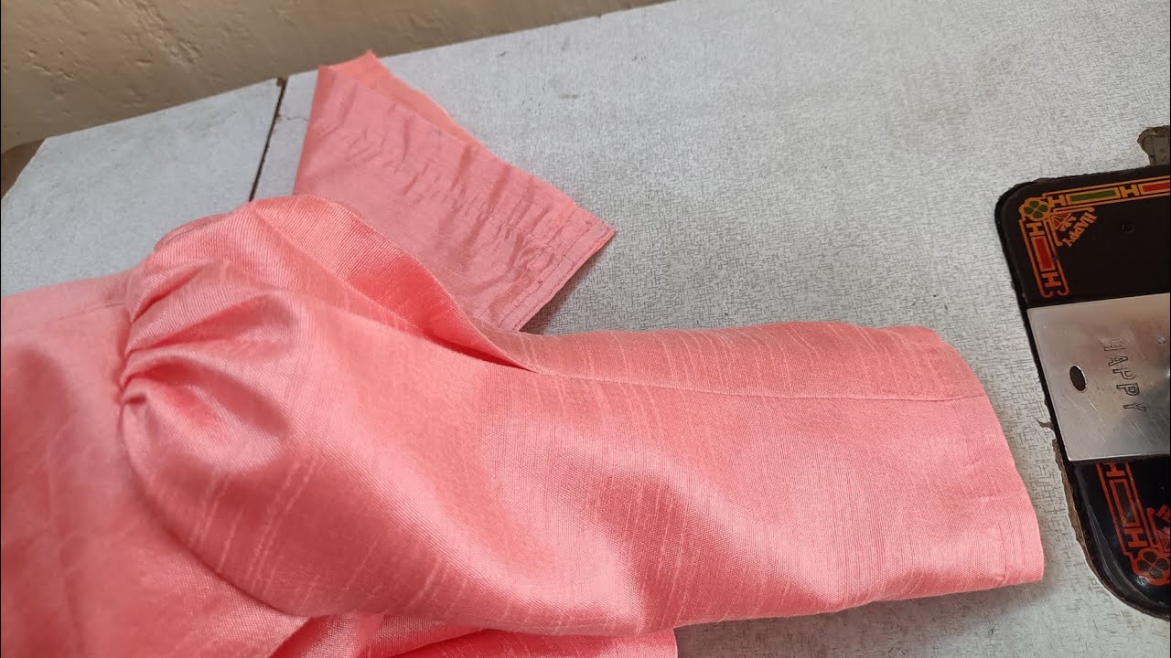 komdi puff sleeve design cutting and stitching for blouse #popular #trending sleeve design