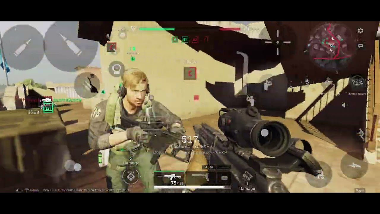 Delta Force King of Hill Trench Lines Attacker 50 kills 17k points