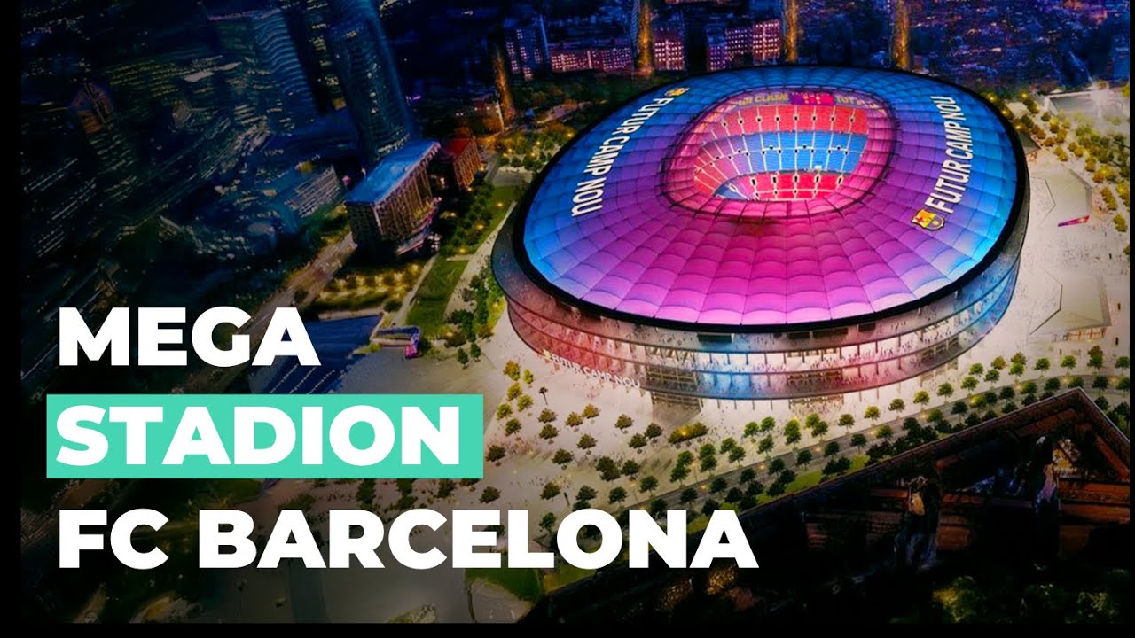 Das 900 Mio. € Stadion des FC. Barcelona