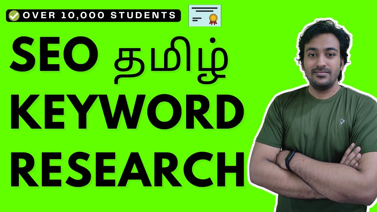 Keyword Research in Tamil 2024 | Free Keyword Research Course For SEO in Tamil