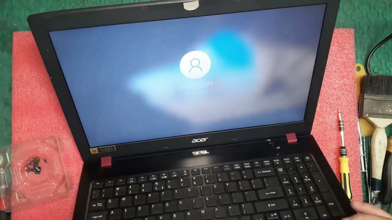 Acer E5-575G  Disassembly and hinges repair