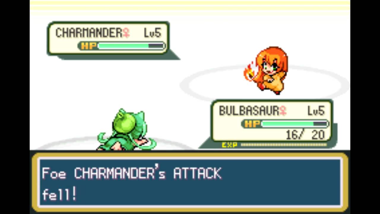 Moemon Leaf Green Faith VS Brave 1 - The Story Begins