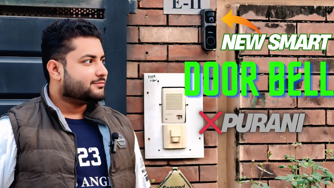 Imou Wireless Doorbell, 2k quality with camera and battery 
