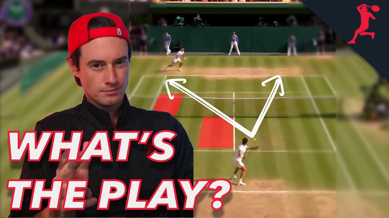 Alcaraz Schools Novak Djokovic! - Tennis Tactic 11710 -  Tennis Strategy Lesson!