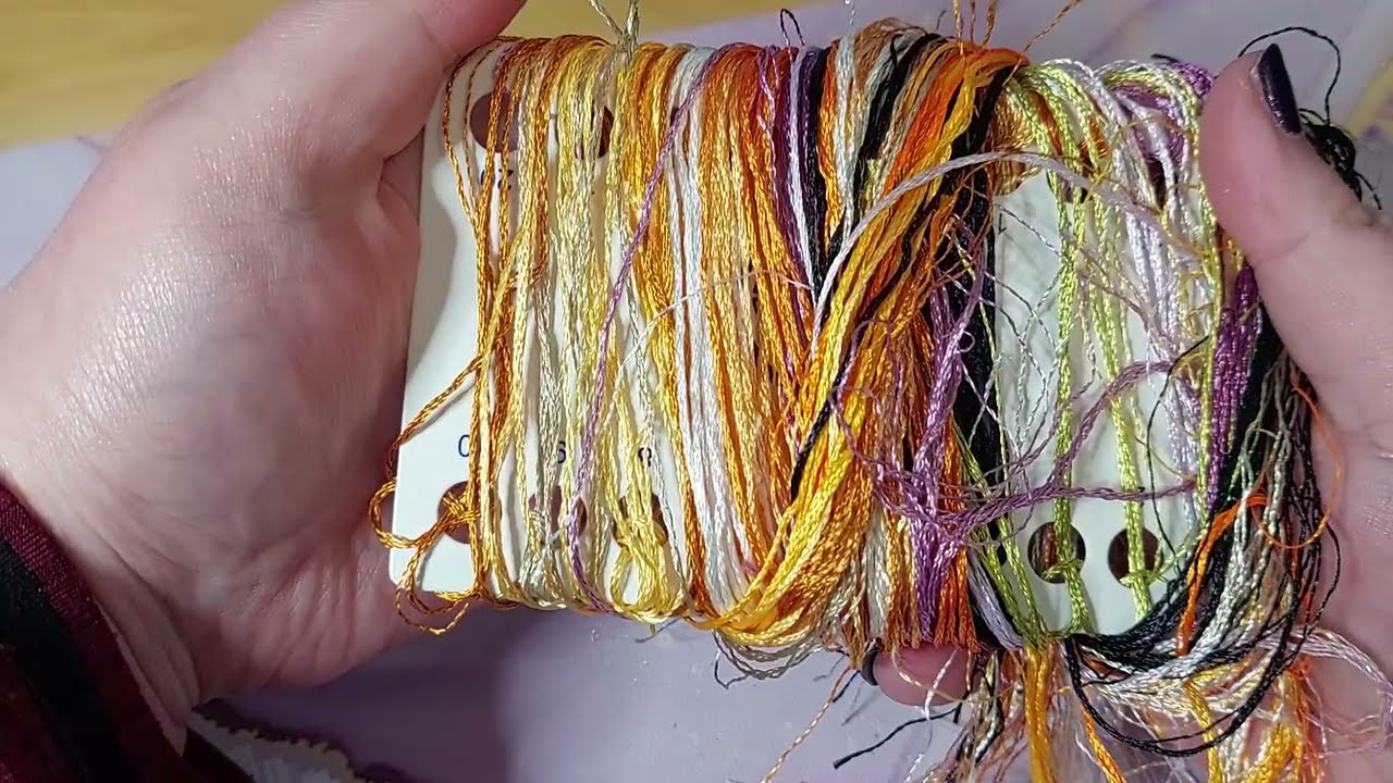 Kreuzstich | WIP-Parade 🧵 Leider mit viel Lärm 🙈 #sticken