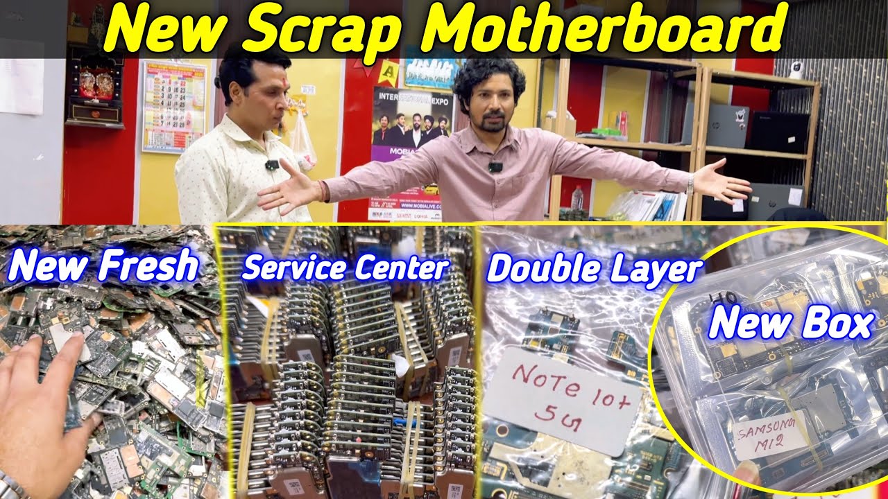 New Fresh Service Centre Scrap Motherboard | MaiThil Boy
