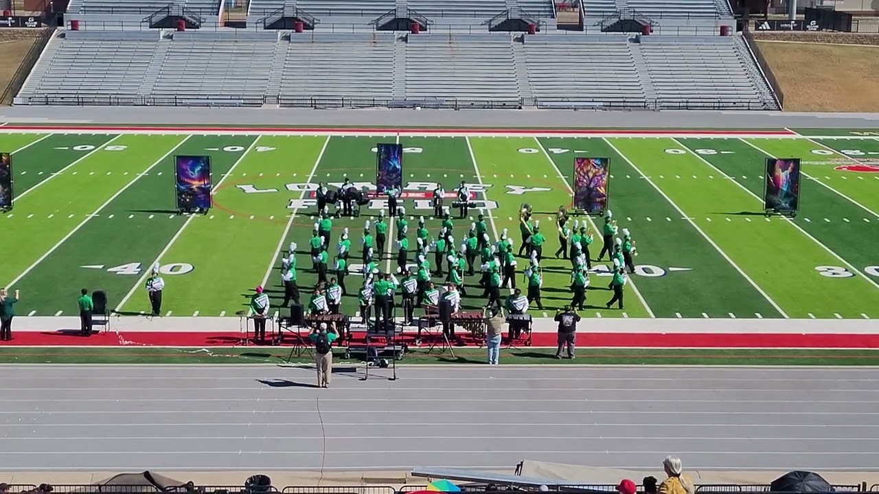 Floydada High School band UIL marching competition 10/18/2025