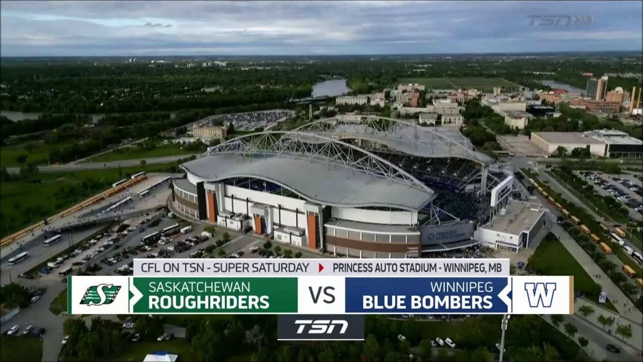 Winnipeg Blue Bombers vs Saskatchewan Roughriders Banjo Bowl Week 14 Full Game 205