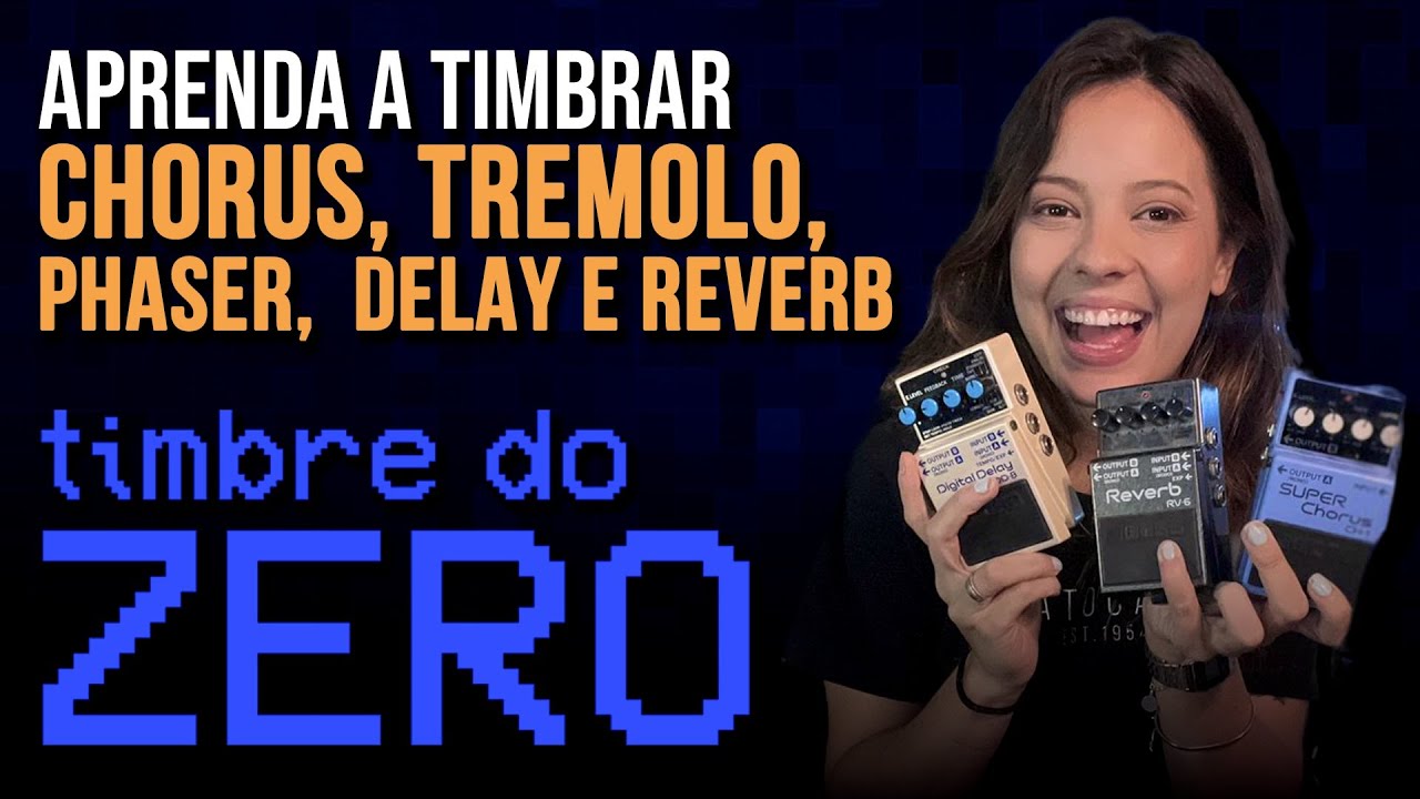 TIMBRE DO ZERO #Ep 5 - Aprenda a usar Modulações, Delay e Reverb | com Juliana Vieira
