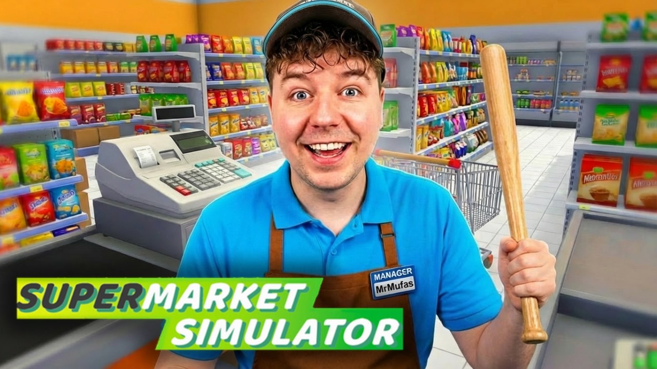 PIĄTEK A MY BEZ KONCESJI 😲 Supermarket Simulator #4