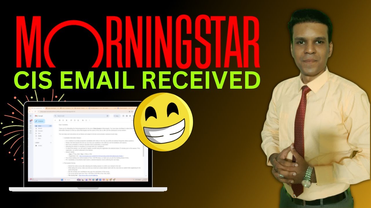Morningstar Update Online Assessment: CIS Email Received | Next Steps Explained