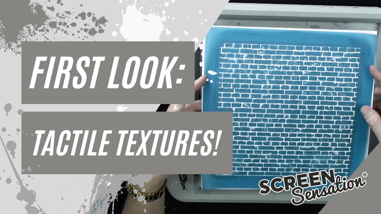 FIRST LOOK with David Wait | Screen Sensation Tactile Textures