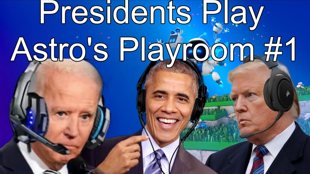 Presidents Play Astro's Playroom #1 