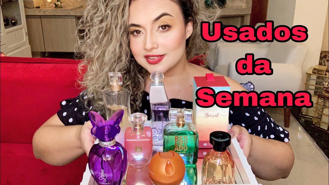 USADOS DA SEMANA, sabonetes, hidratantes, óleos corporal, perfumes...