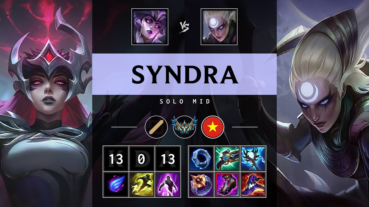 Syndra Mid vs Diana - VN Challenger Patch 25.14
