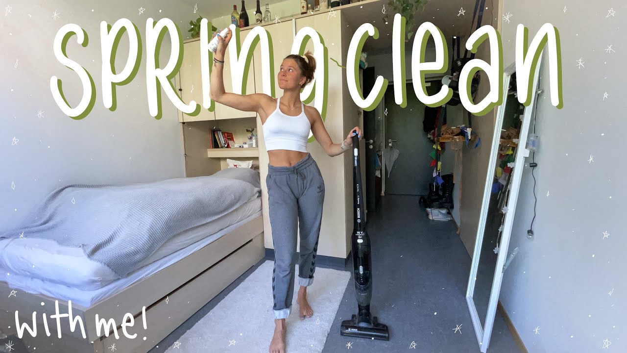 SPRING CLEAN, ORGANIZE, REDECORATE my entire apartment with me // pure satisfaction and motivation