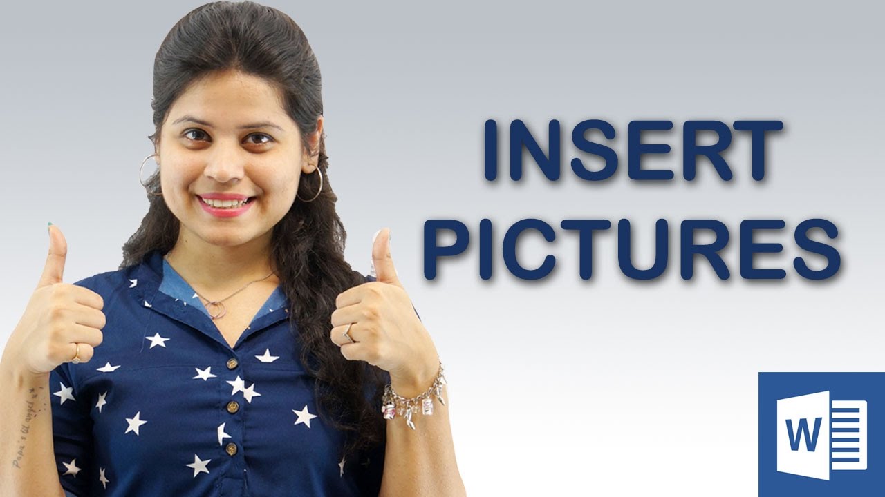 MS Word 2016 Tutorial in Hindi | Insert a Picture | Hindi Tutorials || Chapter 9 | Video 1