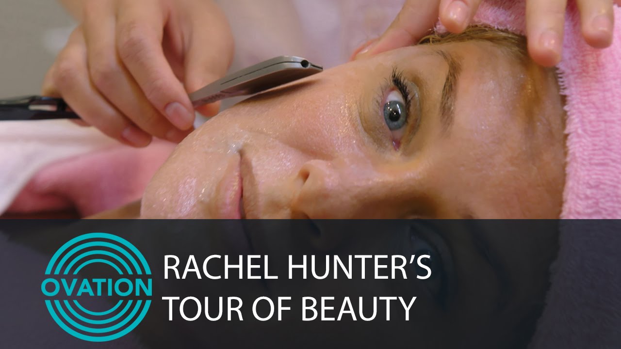 Rachel Hunter -- A Close Shave