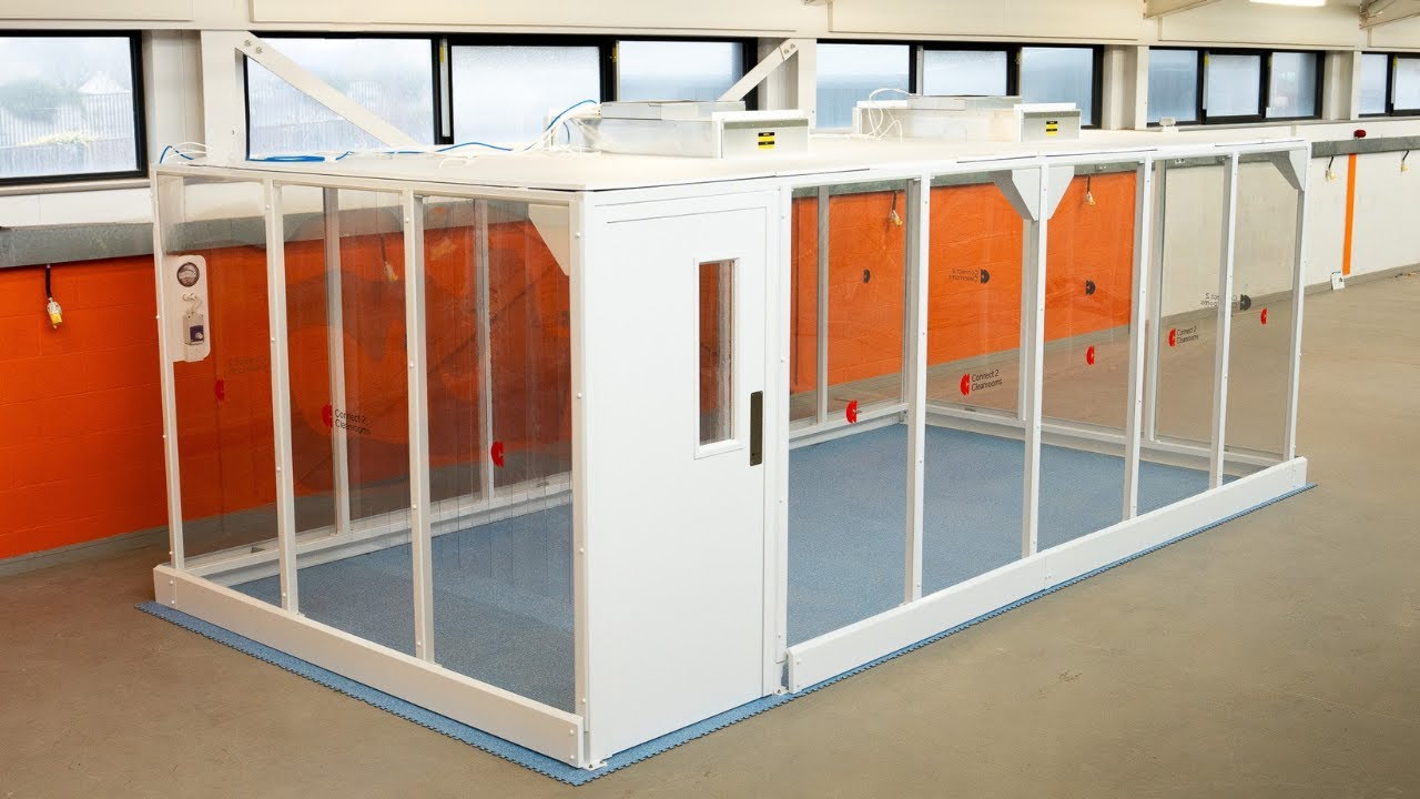 Lancaster and Morecambe College Hardwall Cleanroom