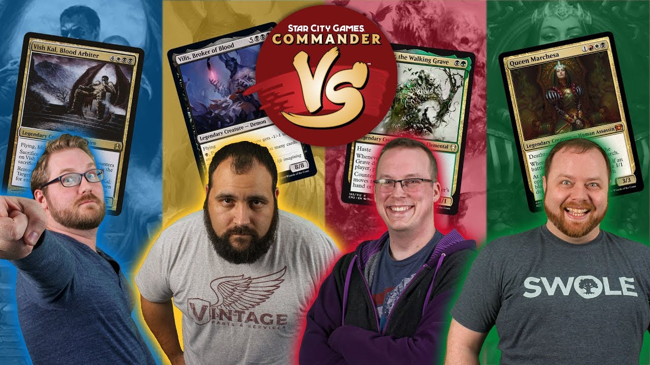 Commander VS S17E9: Vish Kal VS Vilis VS Skullbriar VS Queen Marchesa [Magic: The Gathering EDH]