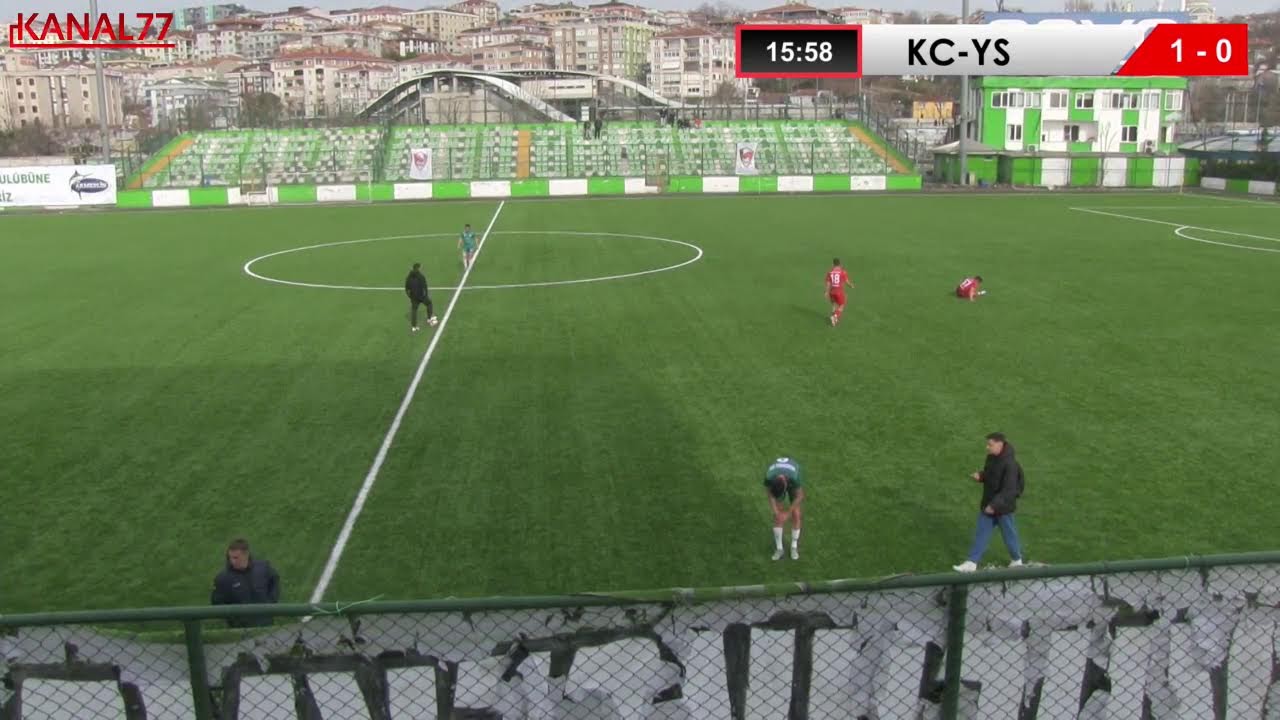 KÜÇÜKÇEKMECESPOR - YALOVASPOR DOSTLUK MAÇI
