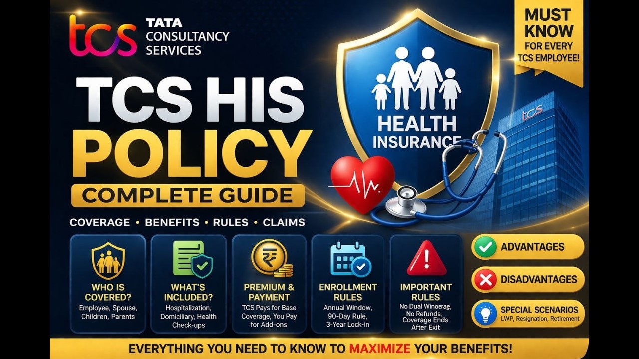 TCS Health Insurance Scheme (HIS) Explained | Plans, Benefits, Claims & Enrolment 2026