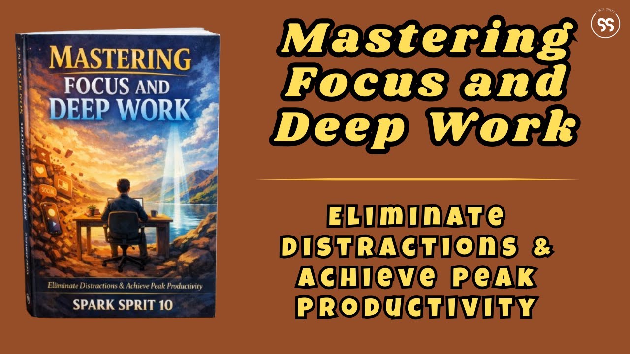 Mastering Focus & Deep Work: Eliminate Distractions, Reclaim Attention & Achieve Peak Productivity