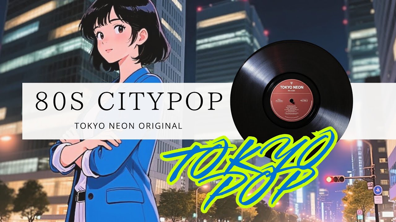 80s CITYPOP - Tokyo Pop - Tokyo Neon Original Collection - 