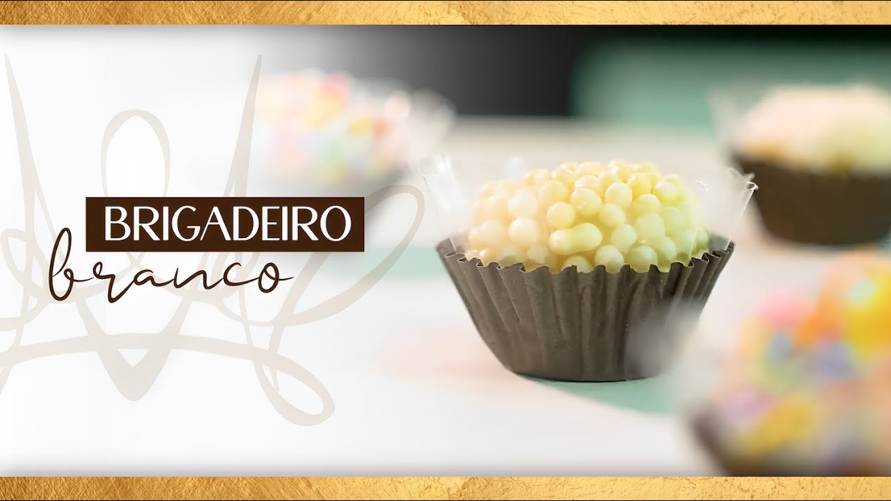 BRIGADEIRO BRANCO | Fácil e Gostoso
