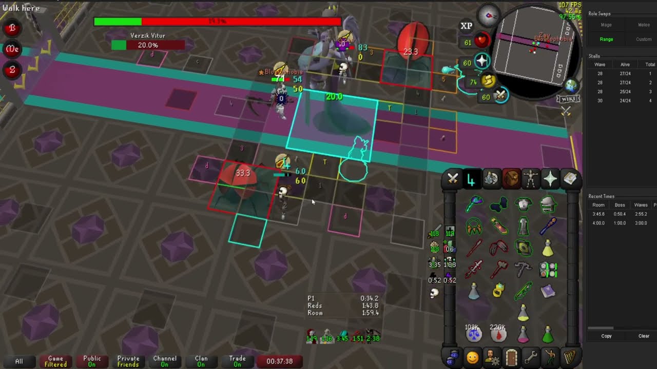 IceBarrage TOB trio max eff RANGE #2