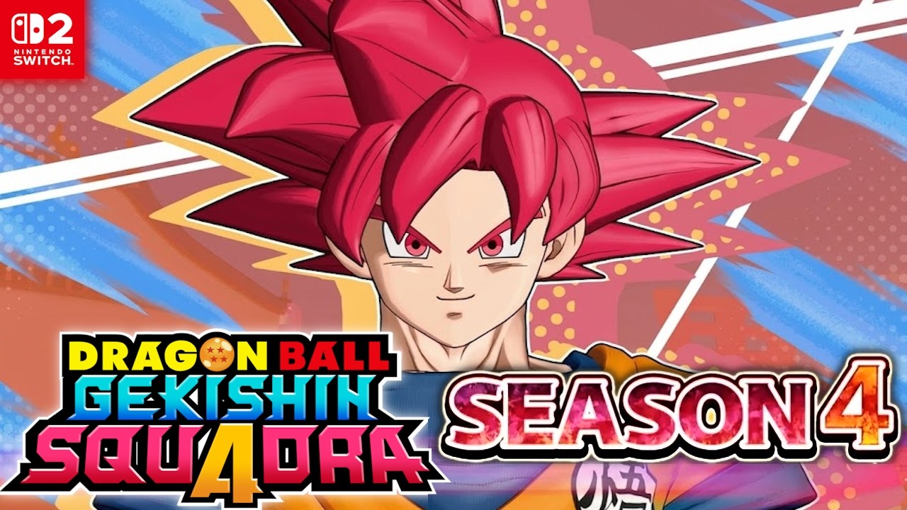 Super Saiyan God Son Goku - Season 4 - Dragon Ball: Gekishin Squadra - Nintendo Switch 2 Gameplay