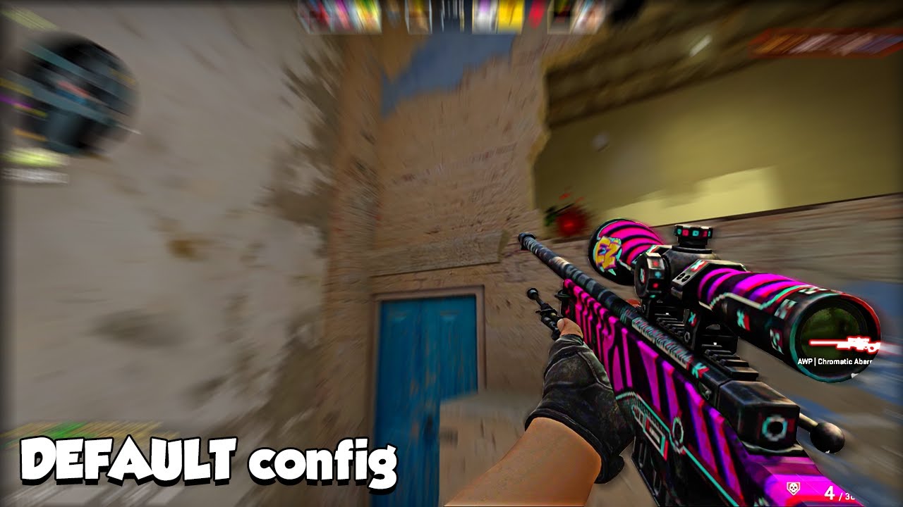 DEFAULT config = WORST config