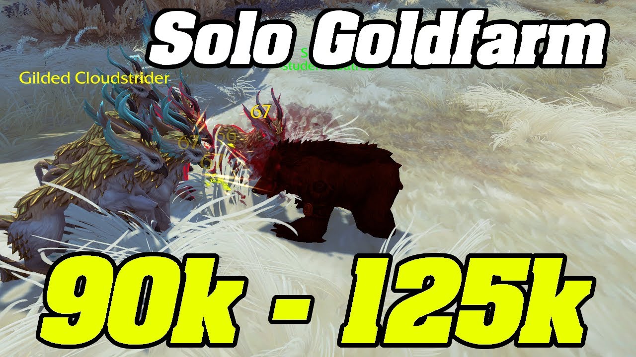 This SOLO FARM Gives You 90.000g - 125.000g PER HOUR! Steady Gold