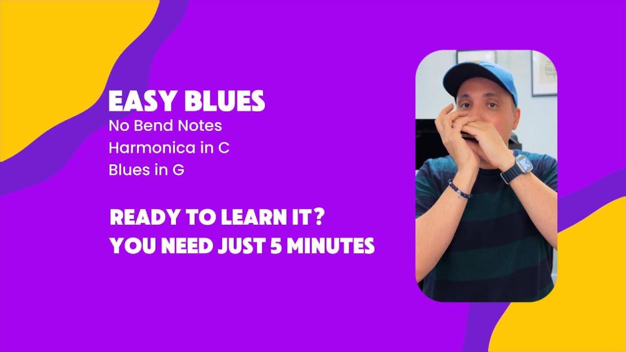 Tone Up Your Blues Game with Easy Harmonica in G
