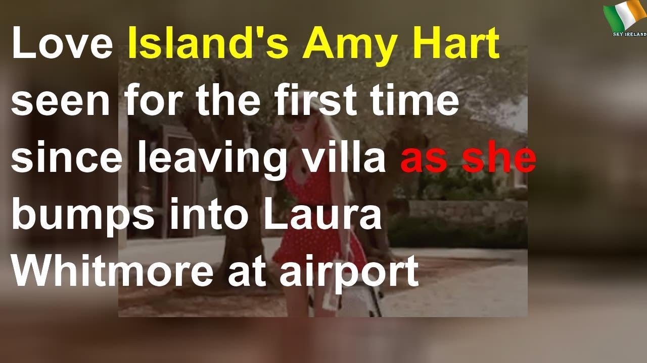 Love Island's Amy Hart seen for the first time since leaving villa