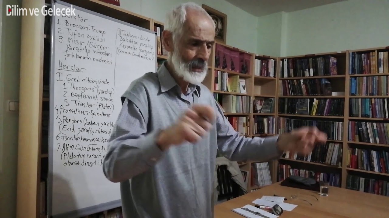 Alâeddin Şenel ANLATIYOR | Yaratılış mitosları ve kıyamet senaryoları - 2. Ders 3. Kısım