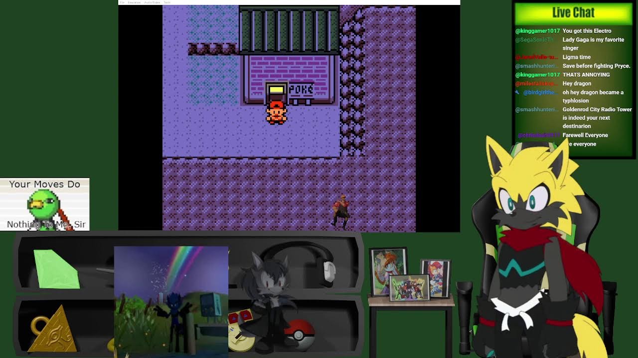 Electro Plays Pokemon Crystal Part 5 - No Clever Titles XD