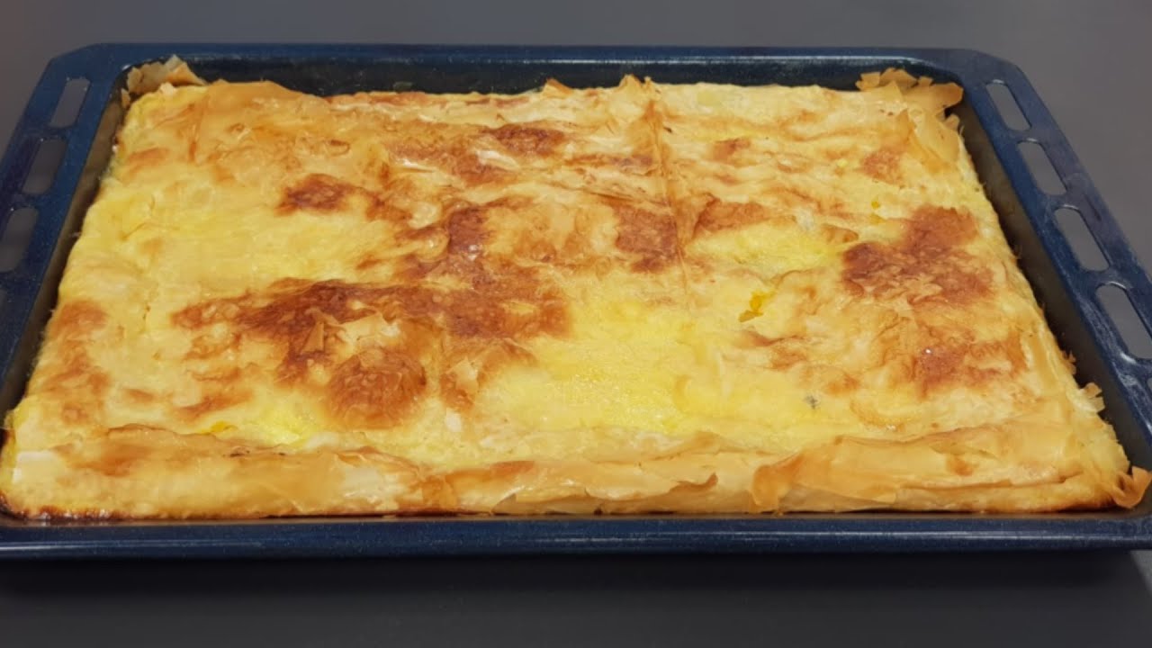 Byrek me kungull të verdhë nga zonja Vjollca
