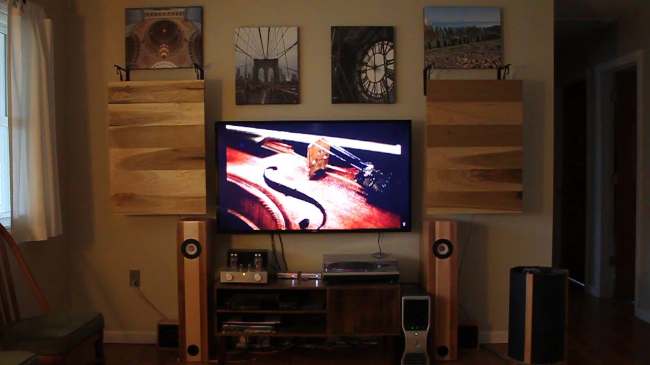 Distributed mode loudspeakers demonstration
