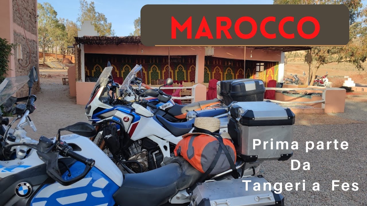 Marocco in moto Africa Twin e BMW GS  Prima Parte