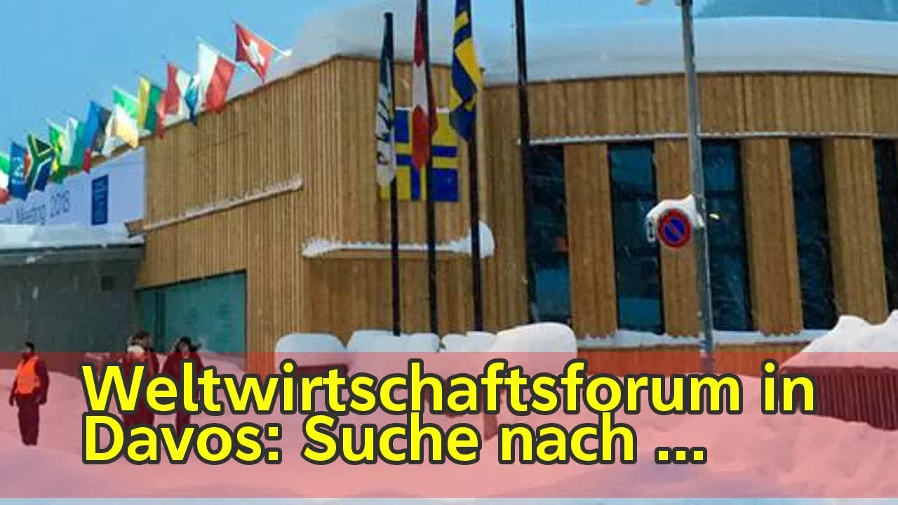 Weltwirtschaftsforum in Davos: Suche nach Lösungen für eine zerrissene Welt  | tagesschau.de