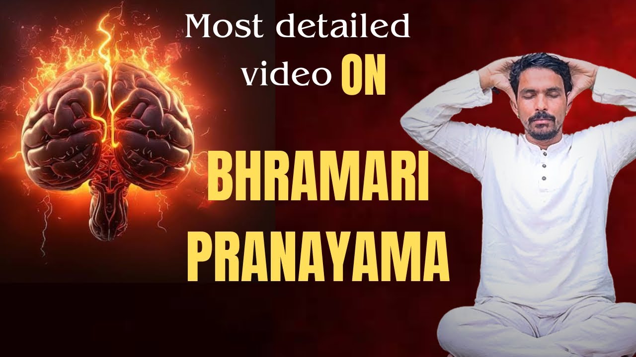 BHRAMARI PRANAYAMA | All Steps Cleared | Activate Your Brain Power | ​⁠​⁠@PrashantjYoga Hindi