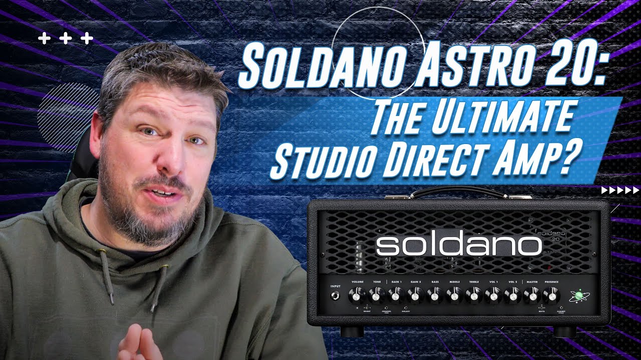 Unboxing the Soldano Astro-20 Amplifier.  We go direct and mic'd to see if this amp really rocks!