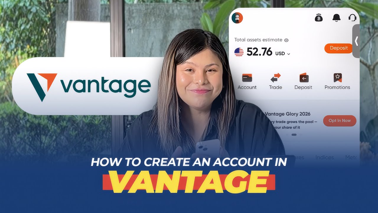How to Open a Vantage Market Account