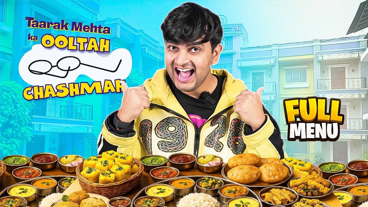 Trying Tarak Mehta Characters Favorite Food