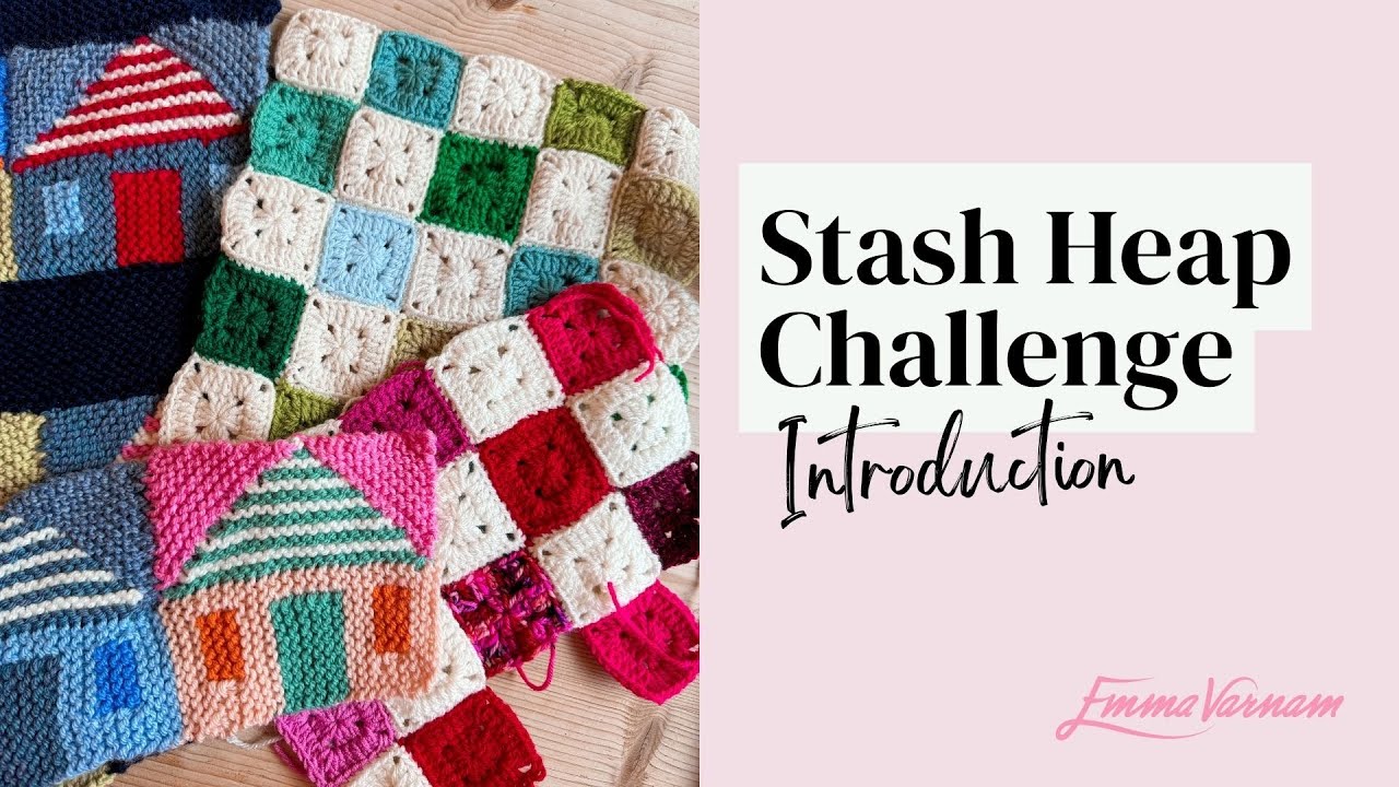 Introducing the Stash Heap Challenge (knitting and crochet)