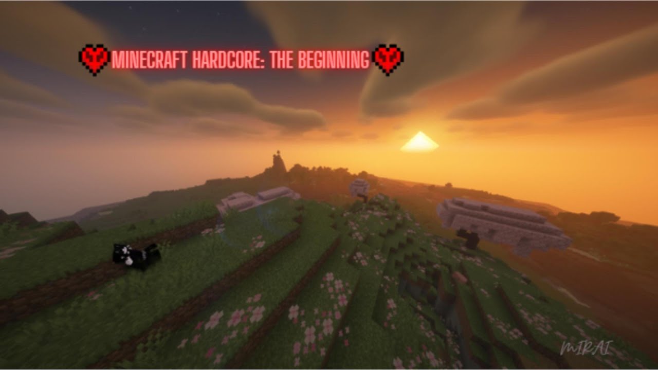 Minecraft Hardcore: The Beginning.