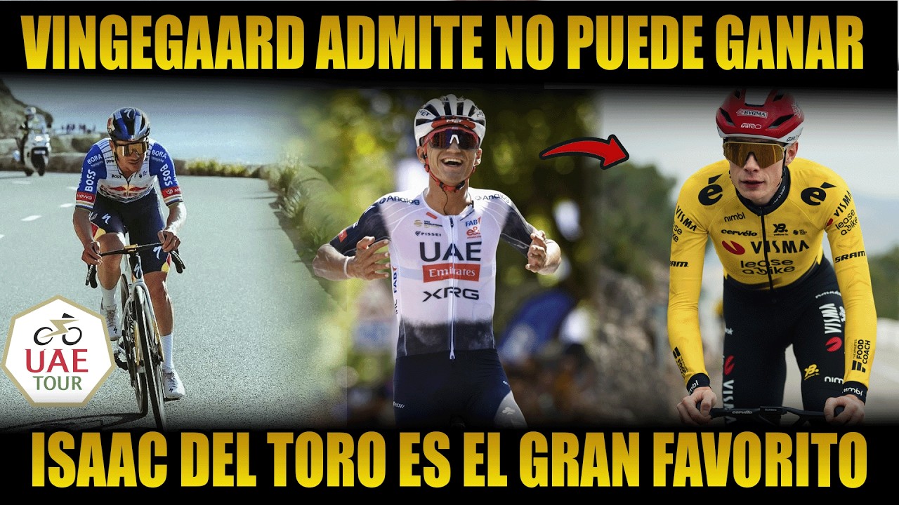 “RENUNCIA AL TOUR UAE” NIVEL DEL TORO OBLIGA EVENEPOEL A VINGEGAARD NO CORRER POR FALTA PREPARACIÓN”